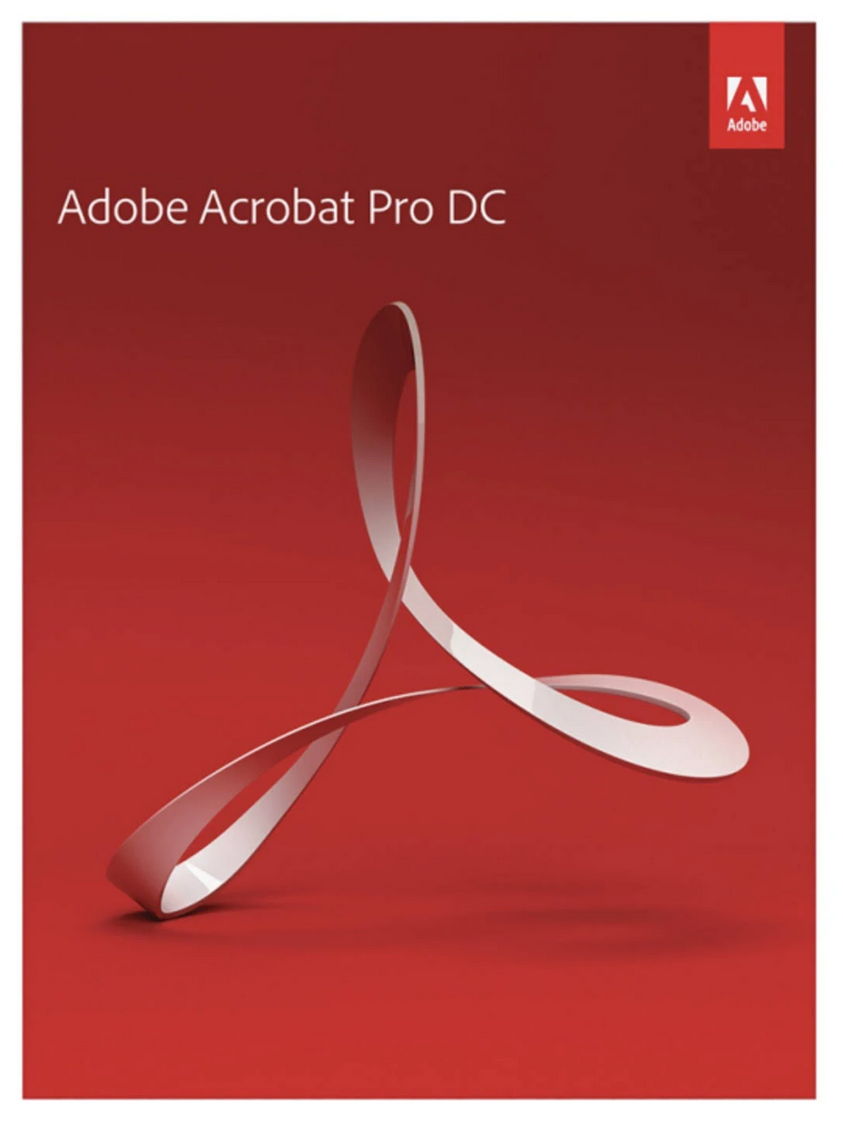 Adobe Acrobat Pro DC 3 Years