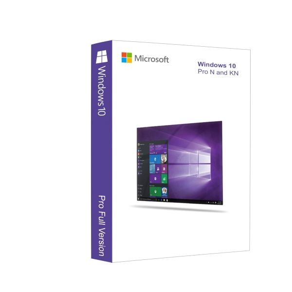 Microsoft Windows 10 Pro N & KN