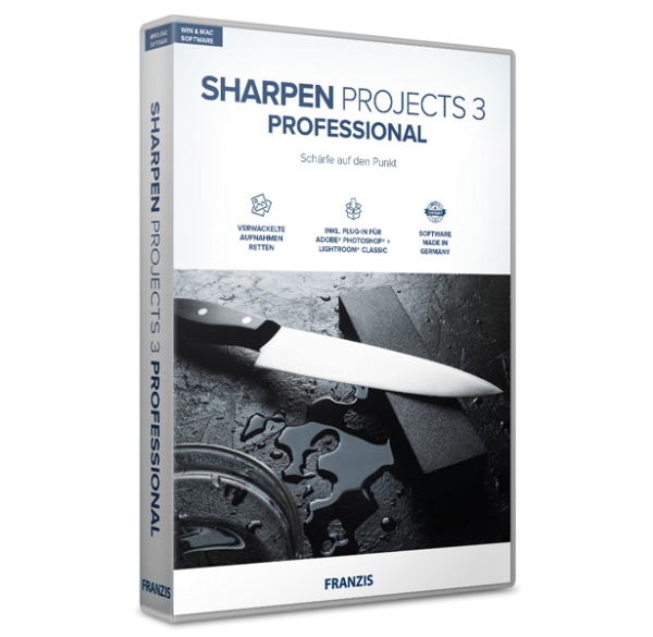 Sharpen projects professional 3